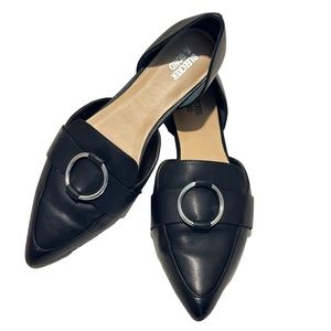 Bleecker & Bond Gloria Leather Flat Sz 10